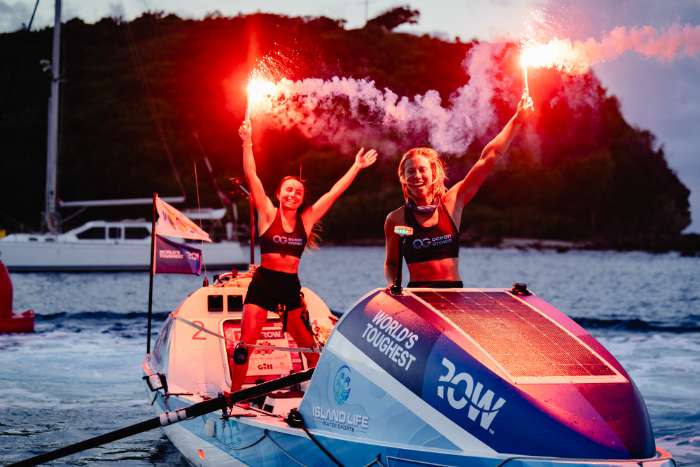 Fastest Women Pair Rowed Across the Atlantic Broke World Record